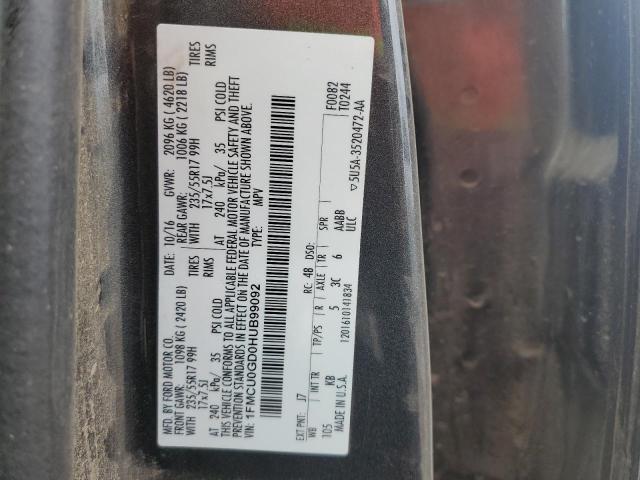 Photo 12 VIN: 1FMCU0GD0HUB99092 - FORD ESCAPE SE 