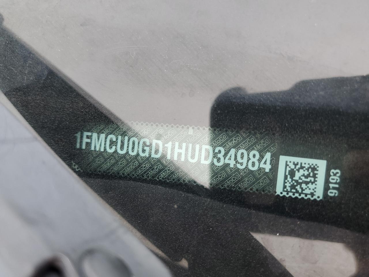 Photo 12 VIN: 1FMCU0GD1HUD34984 - FORD ESCAPE 