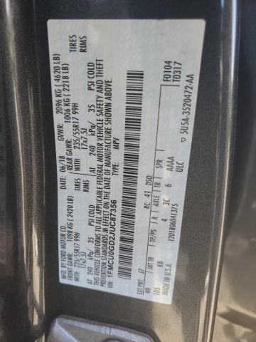 Photo 12 VIN: 1FMCU0GD2JUC87356 - FORD ESCAPE SE 