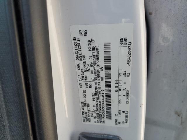 Photo 12 VIN: 1FMCU0GD3HUD45419 - FORD ESCAPE 