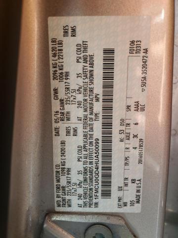 Photo 12 VIN: 1FMCU0GD4HUA50099 - FORD ESCAPE SE 