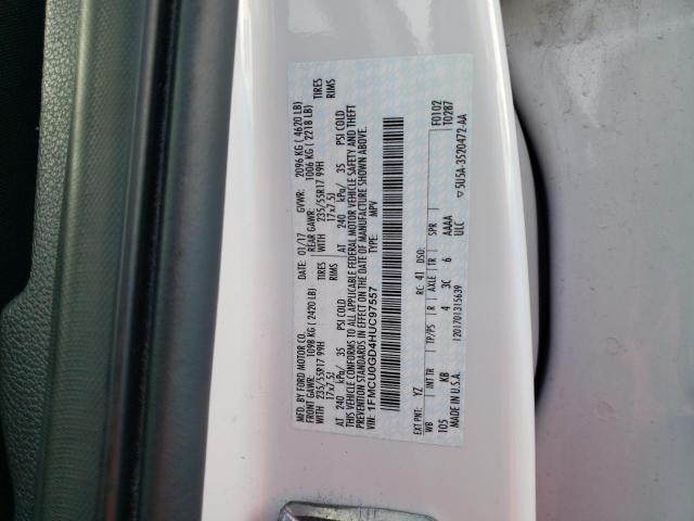 Photo 12 VIN: 1FMCU0GD4HUC97557 - FORD ESCAPE 