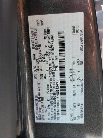 Photo 12 VIN: 1FMCU0GD6HUE42436 - FORD ESCAPE SE 