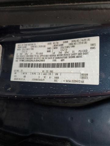 Photo 12 VIN: 1FMCU0GD6JUB42885 - FORD ESCAPE SE 