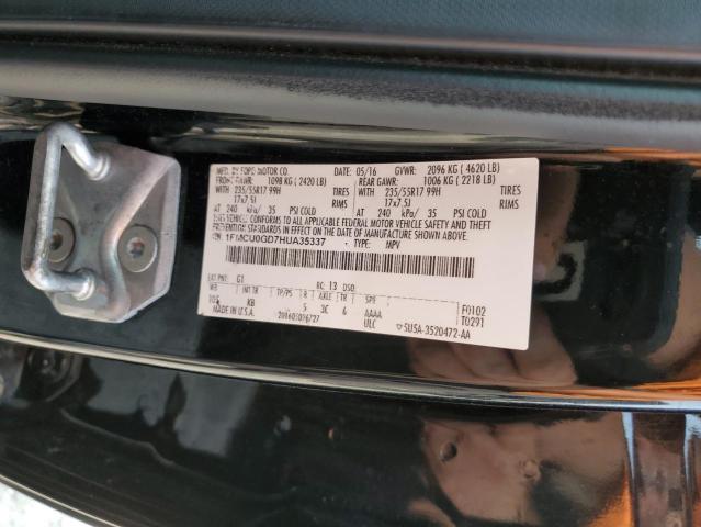 Photo 12 VIN: 1FMCU0GD7HUA35337 - FORD ESCAPE SE 