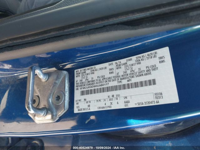 Photo 8 VIN: 1FMCU0GD9HUA80117 - FORD ESCAPE 