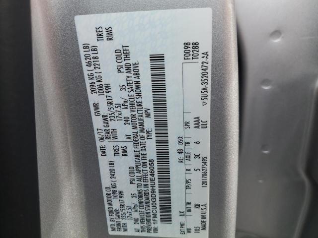 Photo 11 VIN: 1FMCU0GD9HUE46058 - FORD ESCAPE 