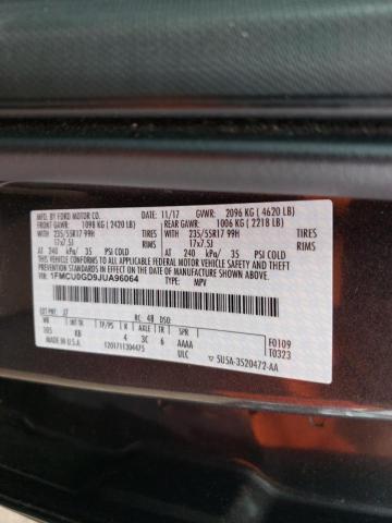 Photo 9 VIN: 1FMCU0GD9JUA96064 - FORD ESCAPE SE 