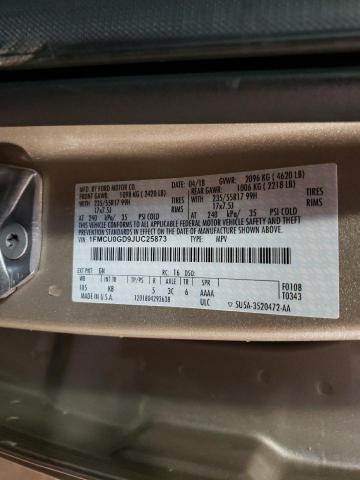 Photo 12 VIN: 1FMCU0GD9JUC25873 - FORD ESCAPE 