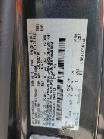 Photo 12 VIN: 1FMCU0GDXHUB42432 - FORD ESCAPE SE 