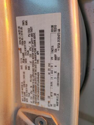 Photo 12 VIN: 1FMCU0GX1FUA99428 - FORD ESCAPE SE 