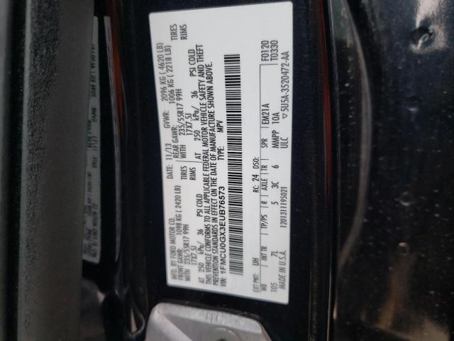 Photo 13 VIN: 1FMCU0GX3EUB76573 - FORD ESCAPE SE 