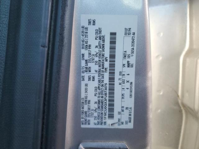 Photo 12 VIN: 1FMCU0GX3FUB73075 - FORD ESCAPE 