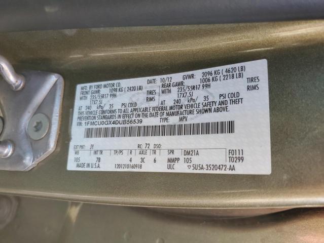 Photo 12 VIN: 1FMCU0GX4DUB56539 - FORD ESCAPE 