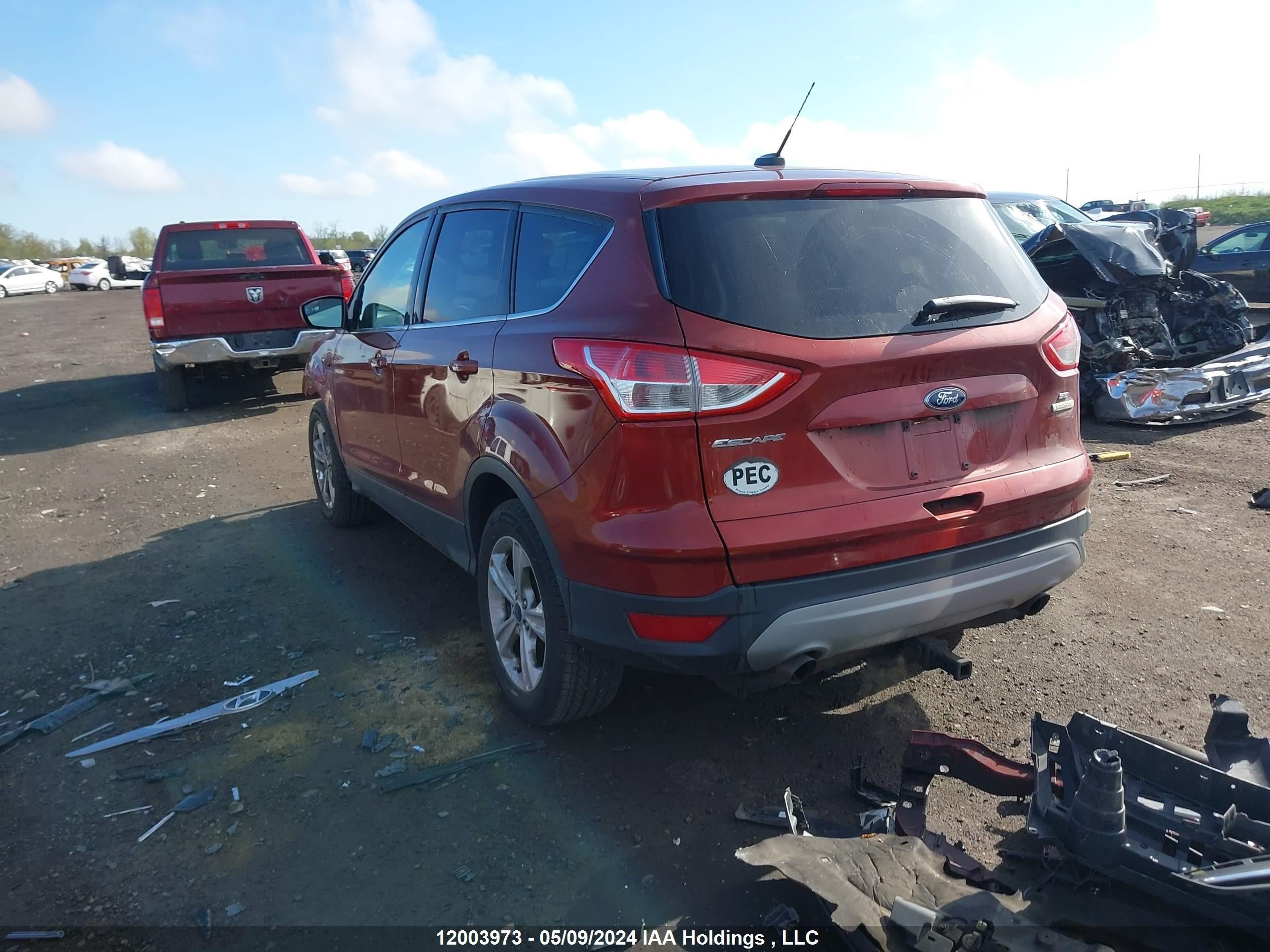 Photo 2 VIN: 1FMCU0GX4EUE02491 - FORD ESCAPE 