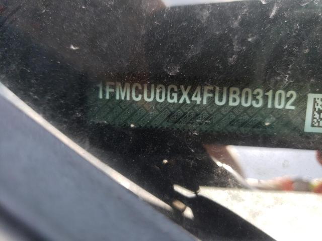 Photo 9 VIN: 1FMCU0GX4FUB03102 - FORD ESCAPE SE 