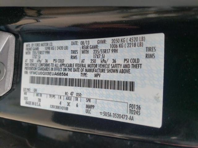 Photo 9 VIN: 1FMCU0GX5EUA68584 - FORD ESCAPE SE 