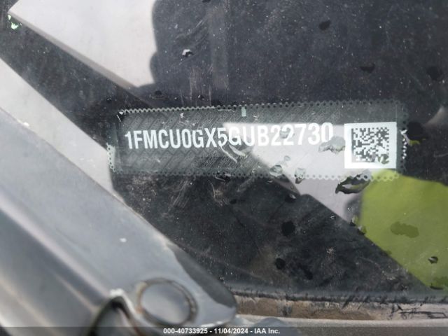 Photo 8 VIN: 1FMCU0GX5GUB22730 - FORD ESCAPE 