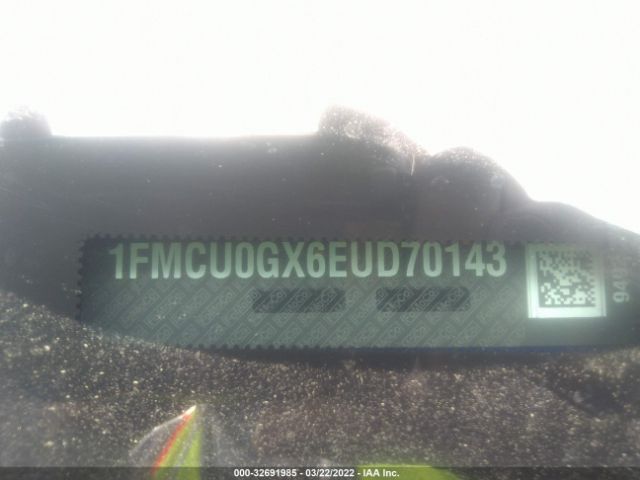 Photo 8 VIN: 1FMCU0GX6EUD70143 - FORD ESCAPE 