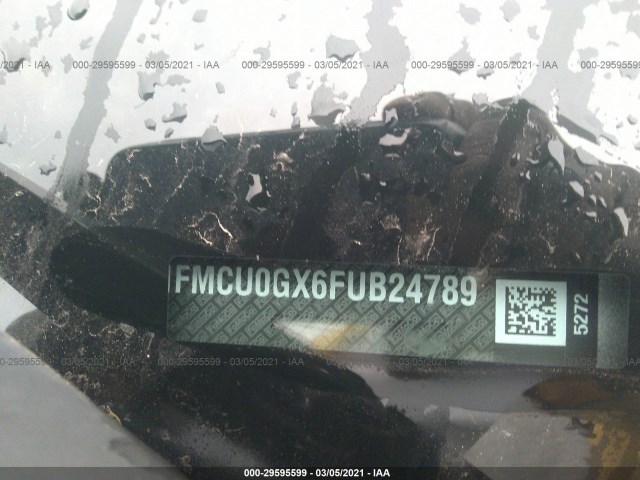 Photo 8 VIN: 1FMCU0GX6FUB24789 - FORD ESCAPE 