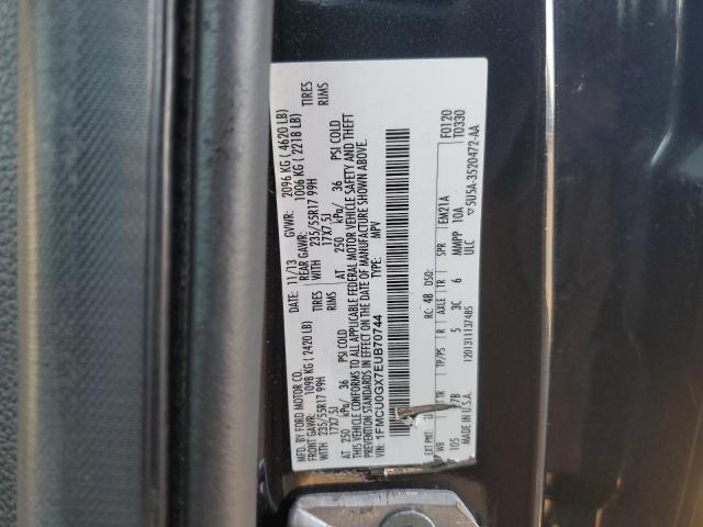 Photo 12 VIN: 1FMCU0GX7EUB70744 - FORD ESCAPE SE 