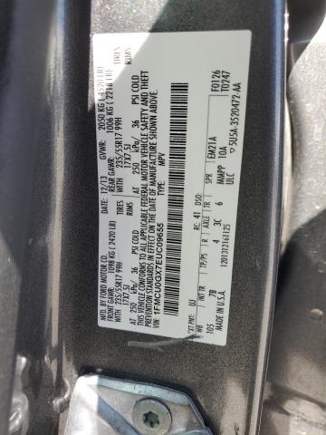 Photo 12 VIN: 1FMCU0GX7EUC09655 - FORD ESCAPE 