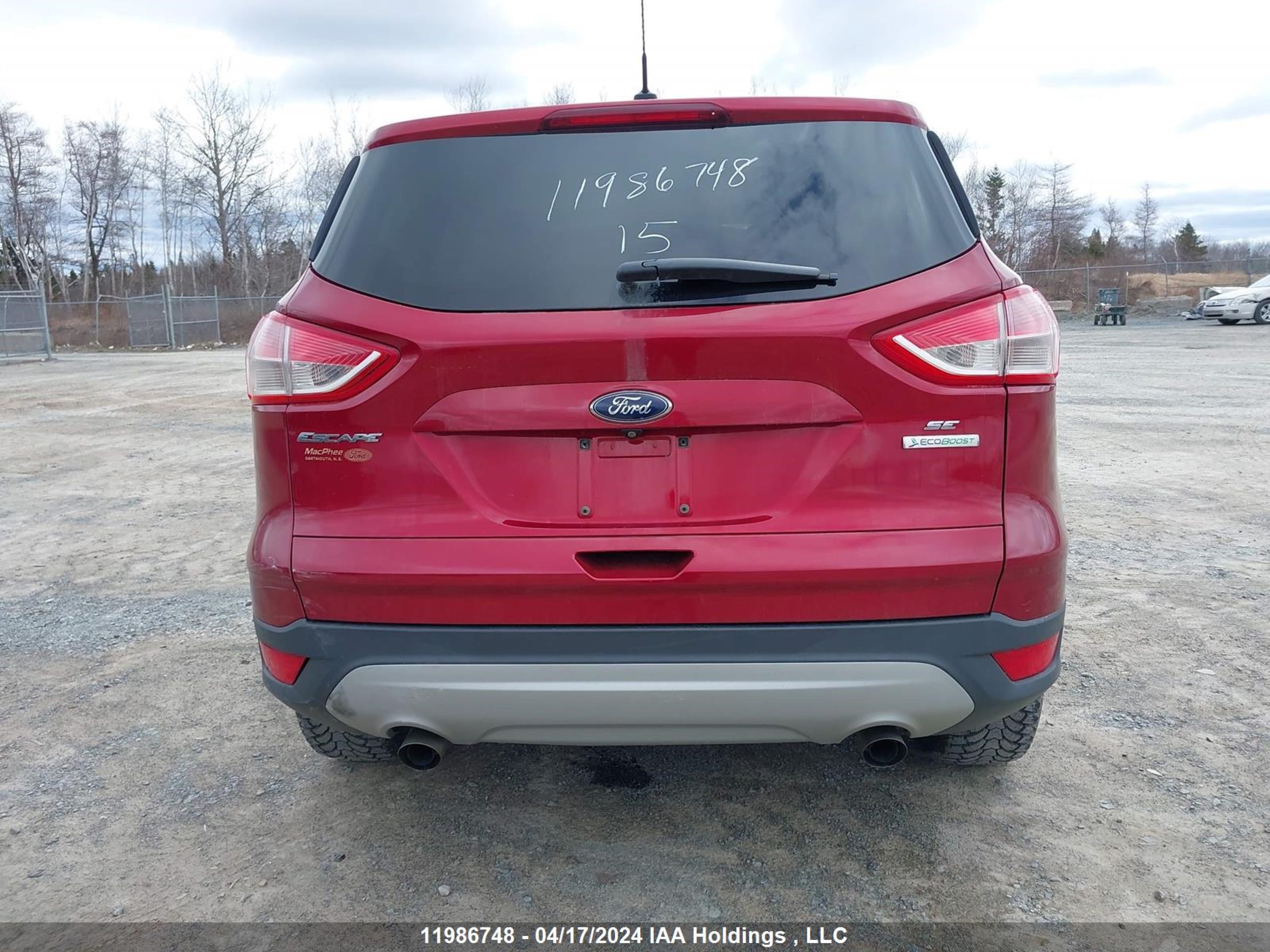 Photo 16 VIN: 1FMCU0GX8FUA33667 - FORD ESCAPE 