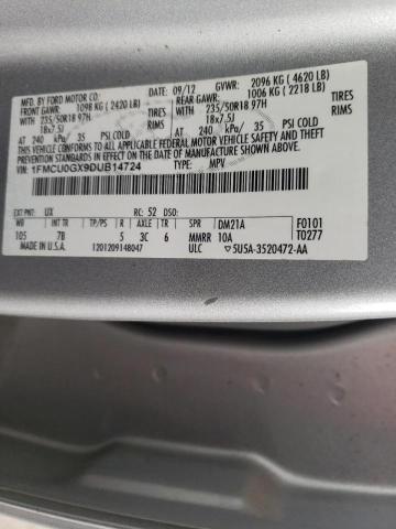 Photo 11 VIN: 1FMCU0GX9DUB14724 - FORD ESCAPE SE 