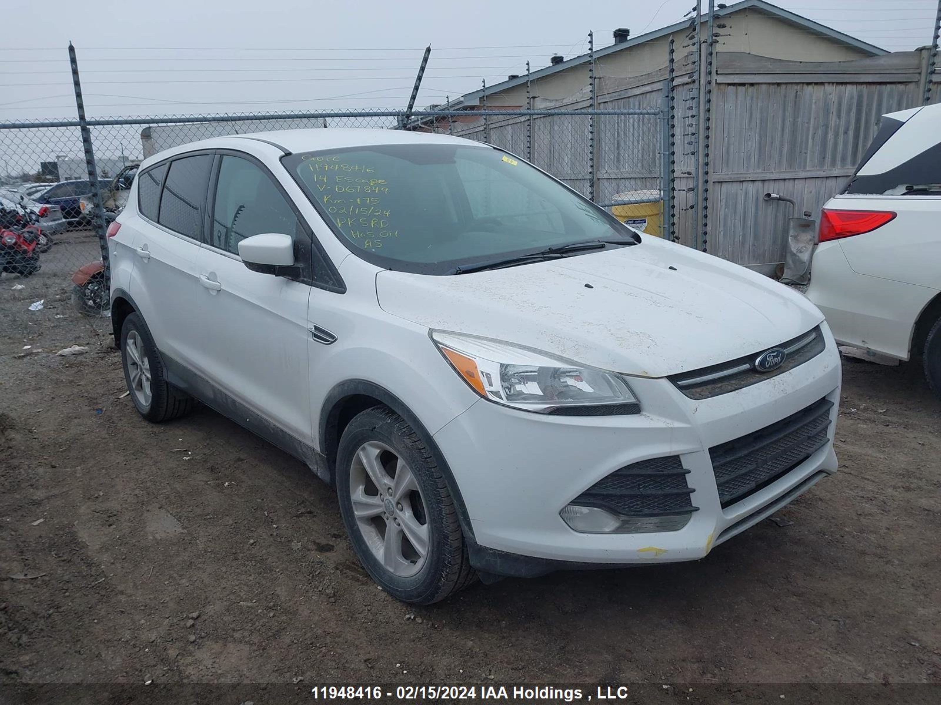 Photo 0 VIN: 1FMCU0GX9EUD67849 - FORD ESCAPE 