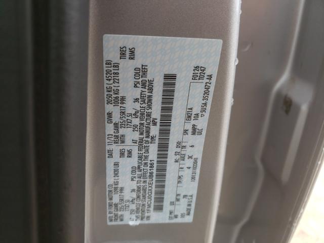 Photo 9 VIN: 1FMCU0GXXEUB61861 - FORD ESCAPE SE 