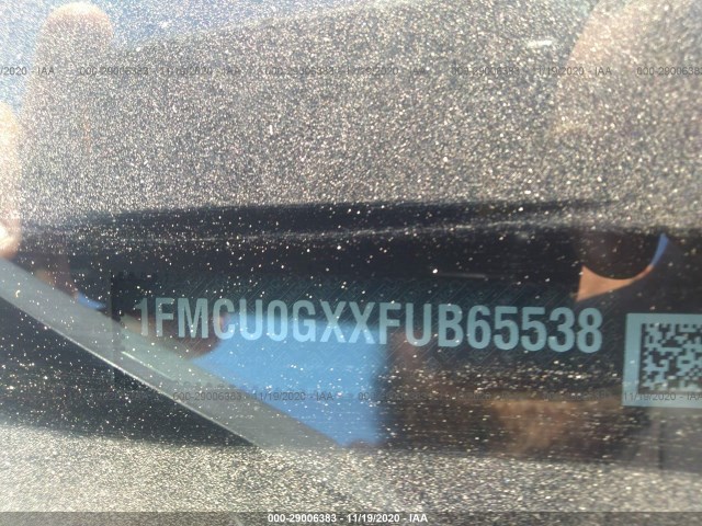 Photo 8 VIN: 1FMCU0GXXFUB65538 - FORD ESCAPE 