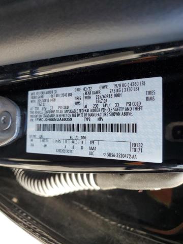 Photo 12 VIN: 1FMCU0H66NUA69359 - FORD ESCAPE SEL 