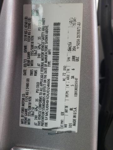 Photo 9 VIN: 1FMCU0H91DUD24606 - FORD ESCAPE SEL 