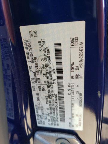Photo 12 VIN: 1FMCU0H94DUA94687 - FORD ESCAPE 