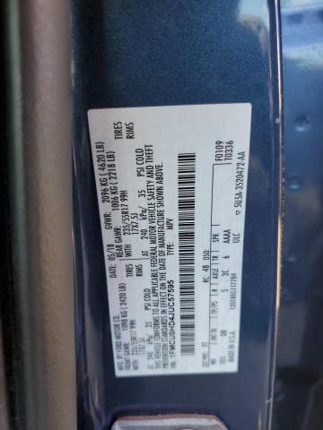 Photo 11 VIN: 1FMCU0HD4JUC57595 - FORD ESCAPE SEL 