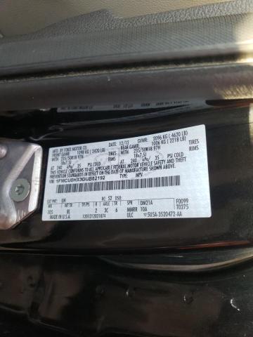 Photo 9 VIN: 1FMCU0HX3DUB82192 - FORD ESCAPE SEL 