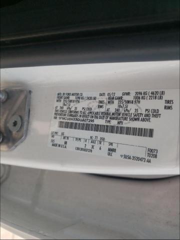 Photo 9 VIN: 1FMCU0HX5DUA07295 - FORD ESCAPE SEL 