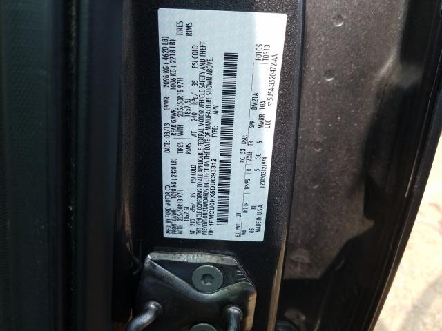 Photo 9 VIN: 1FMCU0HX5DUC93312 - FORD ESCAPE SEL 