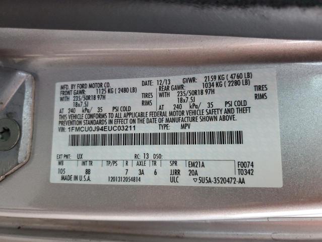 Photo 11 VIN: 1FMCU0J94EUC03211 - FORD ESCAPE TIT 