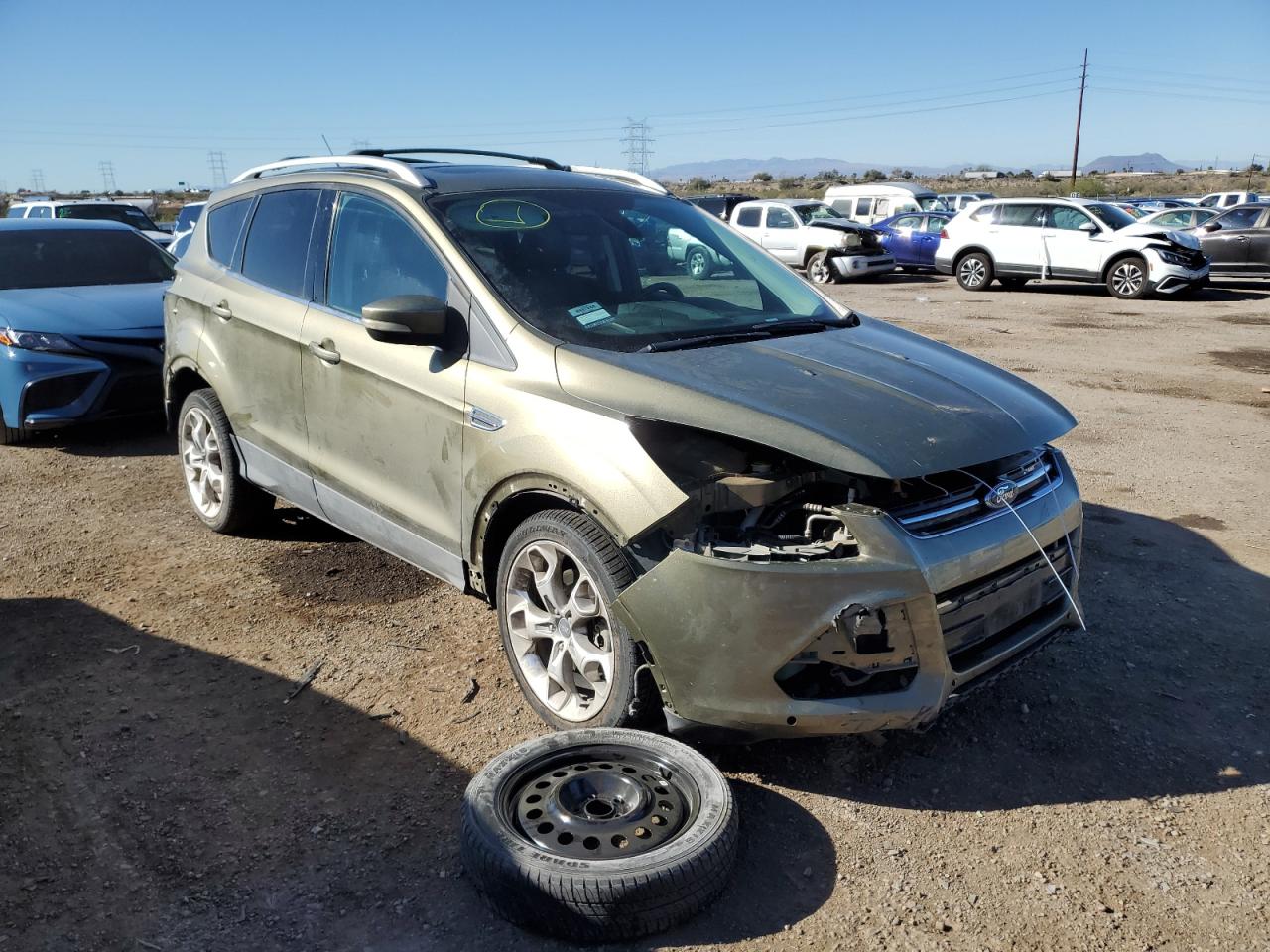 Photo 3 VIN: 1FMCU0J95DUA78511 - FORD ESCAPE 