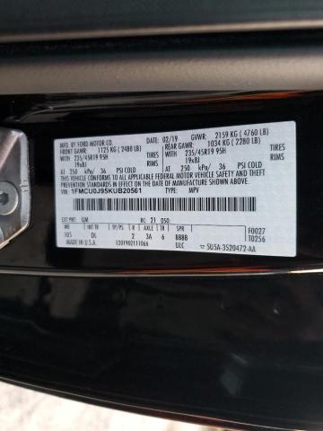 Photo 13 VIN: 1FMCU0J95KUB20561 - FORD ESCAPE TIT 