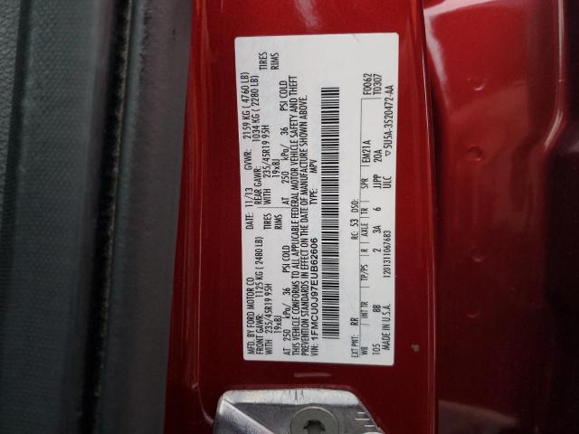 Photo 12 VIN: 1FMCU0J97EUB62606 - FORD ESCAPE TIT 