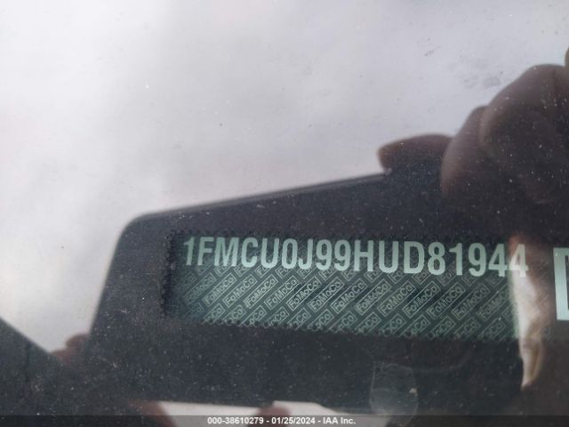 Photo 8 VIN: 1FMCU0J99HUD81944 - FORD ESCAPE 