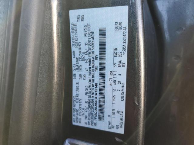 Photo 12 VIN: 1FMCU0J9XGUA15148 - FORD ESCAPE TIT 