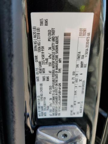 Photo 12 VIN: 1FMCU0JX6FUB14126 - FORD ESCAPE TIT 