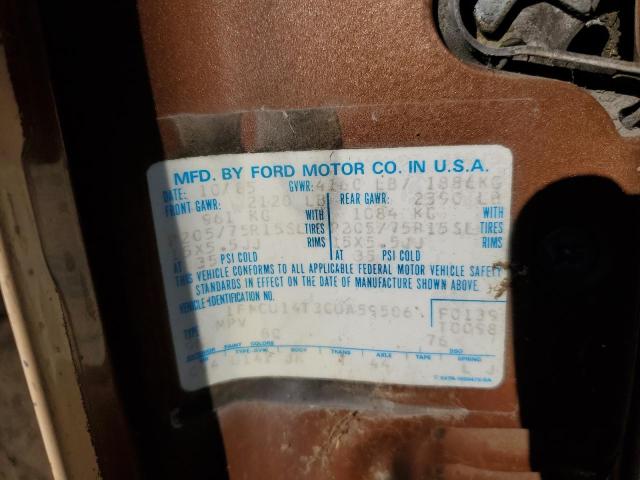 Photo 11 VIN: 1FMCU14T3GUA59506 - FORD BRONCO II 