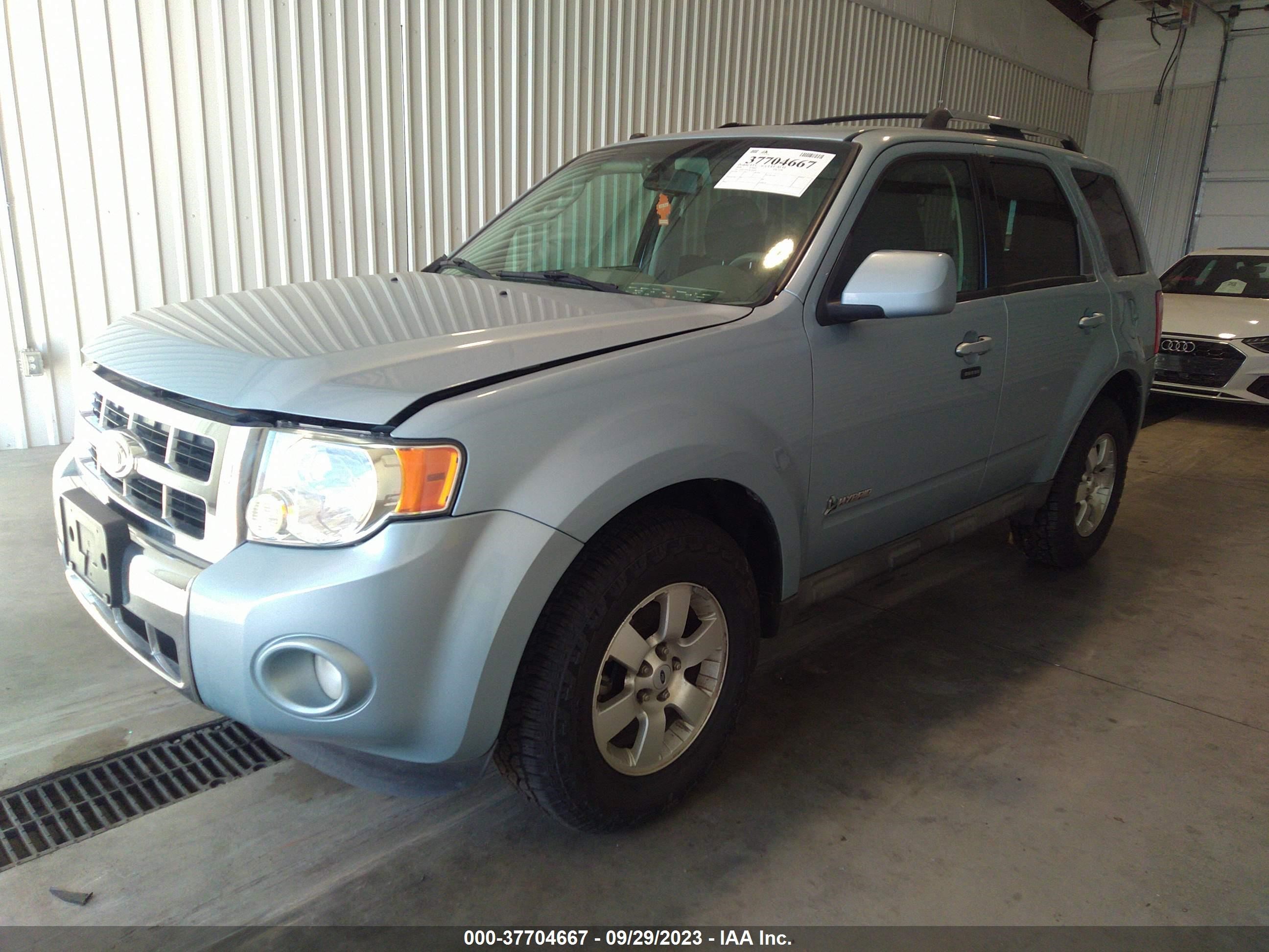 Photo 1 VIN: 1FMCU49319KA61697 - FORD ESCAPE HYB 