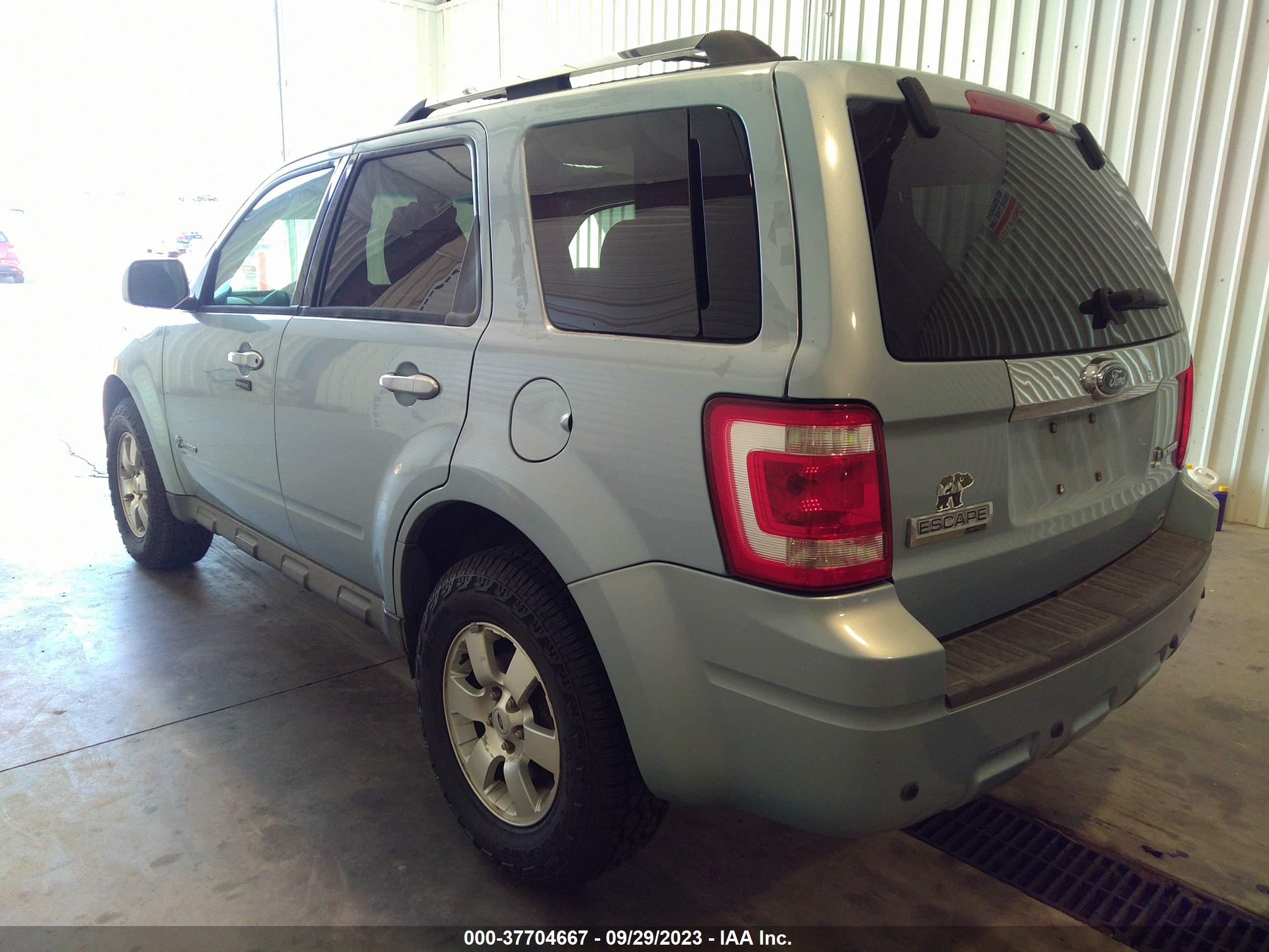 Photo 2 VIN: 1FMCU49319KA61697 - FORD ESCAPE HYB 