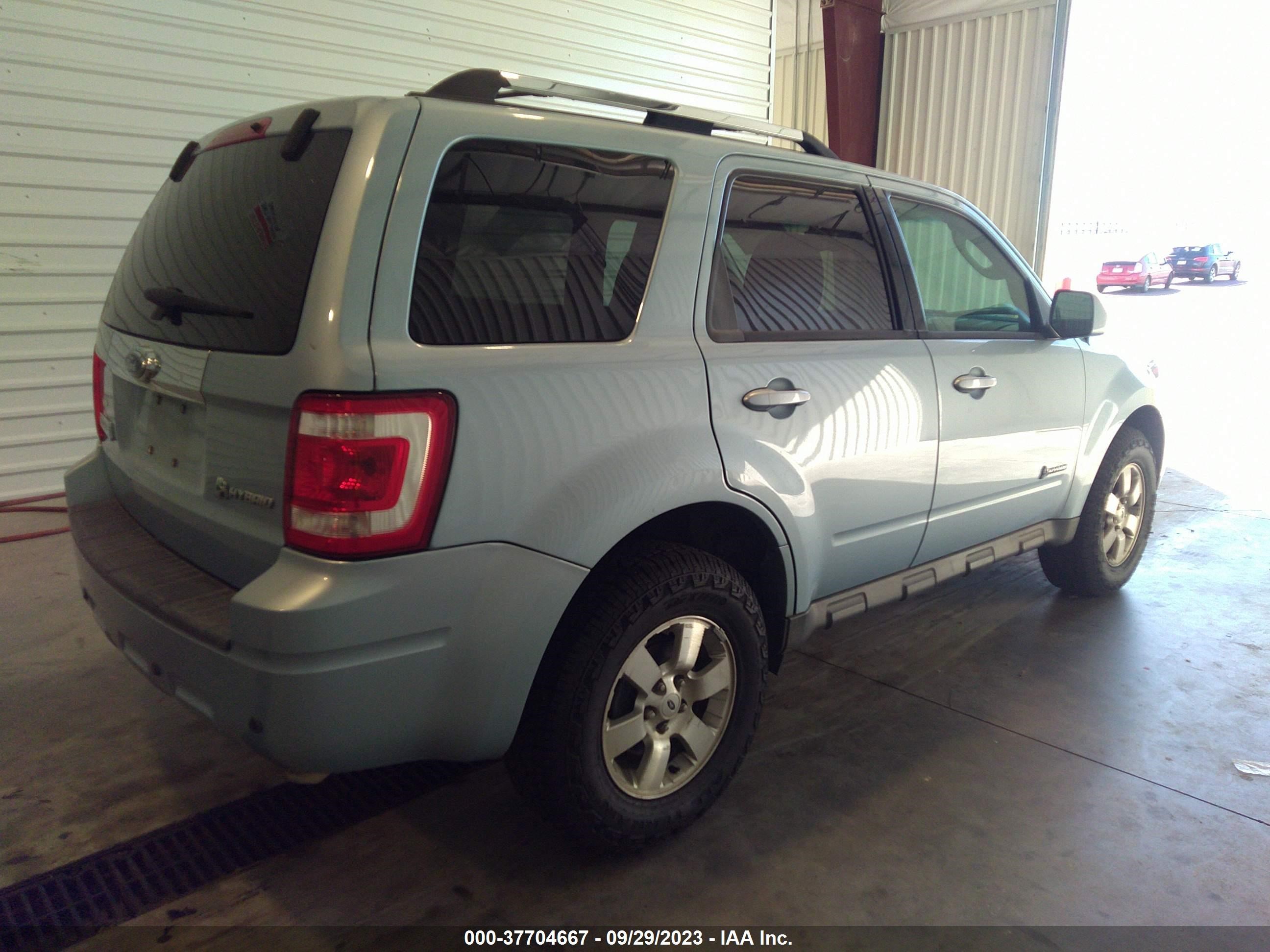 Photo 3 VIN: 1FMCU49319KA61697 - FORD ESCAPE HYB 