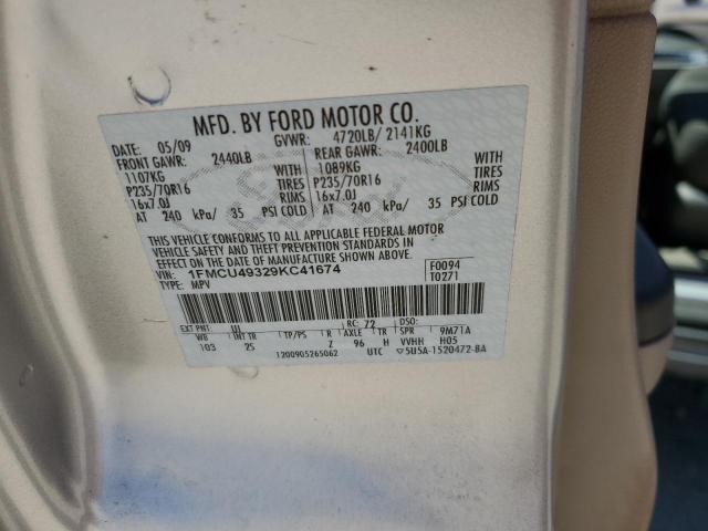 Photo 11 VIN: 1FMCU49329KC41674 - FORD ESCAPE HYB 